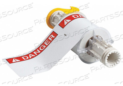 OEM#: 130752ЭТИКЕТКА КРАСНАЯ НА БЕЛОМ ВИНИЛЕ 4X6 ДЮЙМОВ от Brady Americas