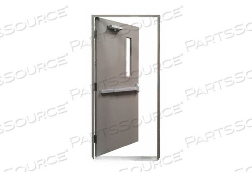 OEM#: HDQR163680LHSTEEL DOOR WITH SUB-FRAME by Securall