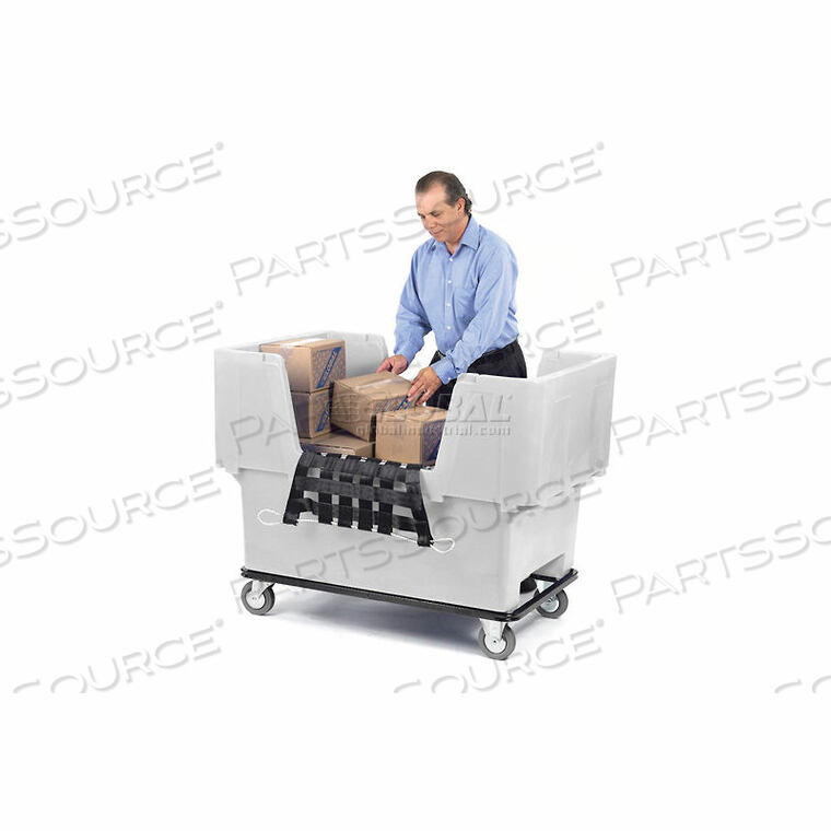 OEM#: 51166718N-5S + 51A1607-W-00Белый легкий доступ 18 бушелей пластиковый почтовый и ящик грузовик 51166718N-5S с грузовой сеткой от Cr Daniels | Dandux