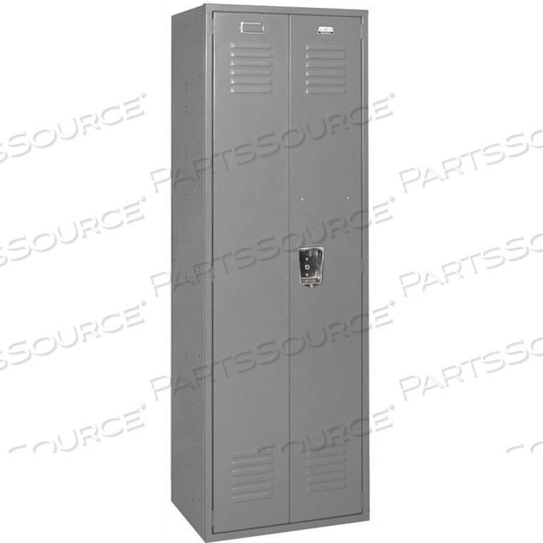 OEM#: 6MTJ170028VANGUARD SINGLE TIER 2 DOOR EXECUTIVE LOCKER, 24WX18DX72H, GRAY, ASSEMBLED by Penco Products
