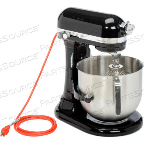 КОММЕРЧЕСКИЙ МИКСЕР С ЧАШЕЙ НА 8 КВАРТ ОНИКС ЧЕРНЫЙ