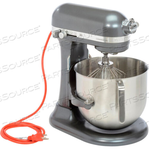 КОММЕРЧЕСКИЙ МИКСЕР С ЧАШЕЙ НА 8 КВАРТ, ТЕМНОЕ ОЛОВО