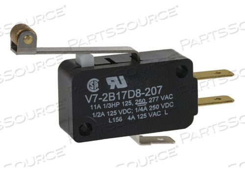 OEM#: V7-2B17D8-207PREMIUM МИНИ-ПЕРЕКЛЮЧАТЕЛЬ 3A SPDT LNG ROLLR LEVR от Honeywell