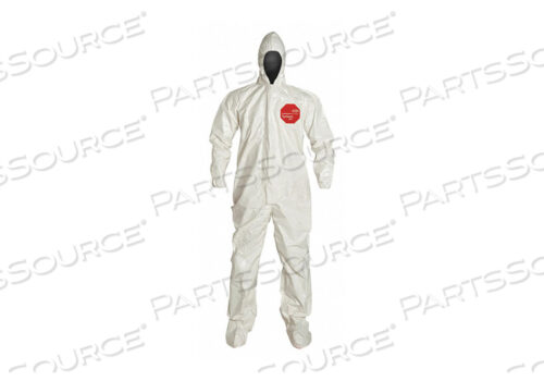 OEM#: SL122TWH4X000600Комбинезон с капюшоном и носком, белый, 4XL PK6 от DuPont