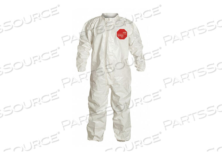 OEM#: SL125TWHXL000600КОМБИНЕЗОН С ВОРОТНИКОМ ЭЛАСТИЧНЫЙ БЕЛЫЙ XL PK6 от DuPont