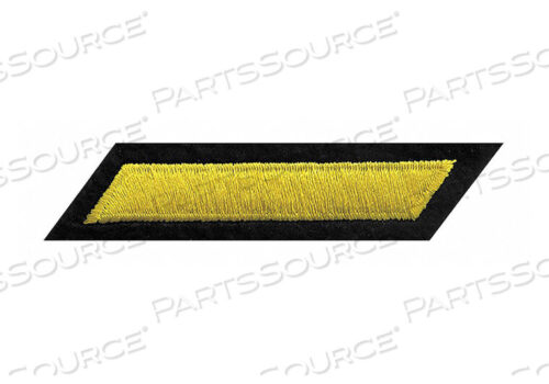 OEM#: 5371EMBRDRD PATCH HASHMARK MD GOLD/BLACK FLT от Heros Pride