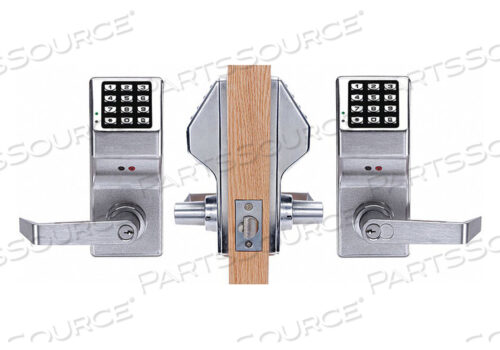 OEM#: DL5300 US26DЭЛЕКТРОННЫЙ ЗАМОК МАТОВЫЙ ХРОМ 12 КНОПОК от Trilogy