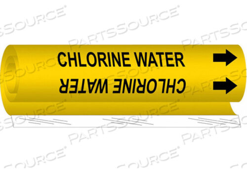 OEM#: 5653-OPIPE MARKER CHLORINE WATER от Brady Americas