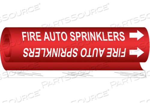 OEM#: 5686-OPIPE MARKER FIRE АВТОМАТИЧЕСКИЕ РАЗБРЫЗГИВАТЕЛИ от Brady Americas