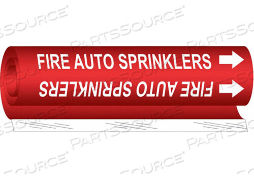 OEM#: 5686-IIPIPE MARKER FIRE АВТОМАТИЧЕСКИЕ СПРИНКЛЕРЫ от Brady Americas