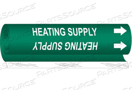 OEM#: 5824-IIPIPE MARKER HEATING SUPPLY от Brady Americas