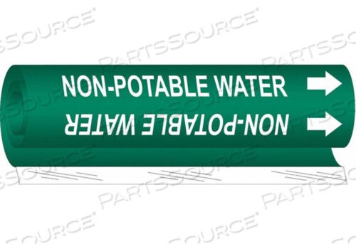 OEM#: 5843-IIPIPE MARKER NON POTABLE WATER от Brady Americas