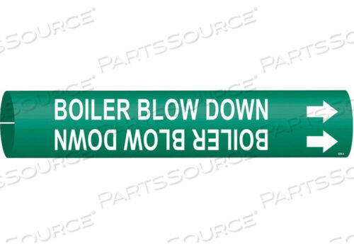OEM#: 4298-BPIPE MARKER BOILER BLOW DOWN от Brady Americas