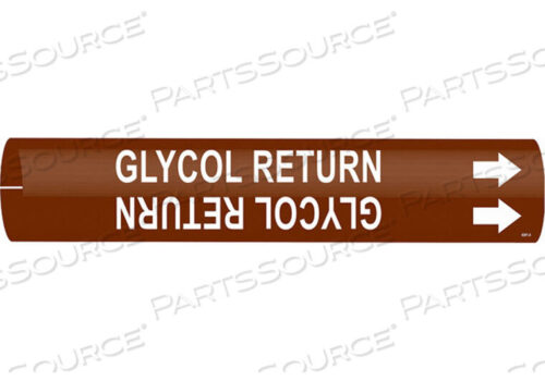 OEM#: 4201-DPIPE MARKER GLYCOL RETURN от Brady Americas