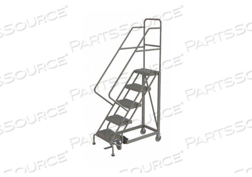 OEM#: KDEC1031663 STEP 16W стальная поворотная лестница с защитным уголком, перфорированная ступенька, серая от Tri-Arc