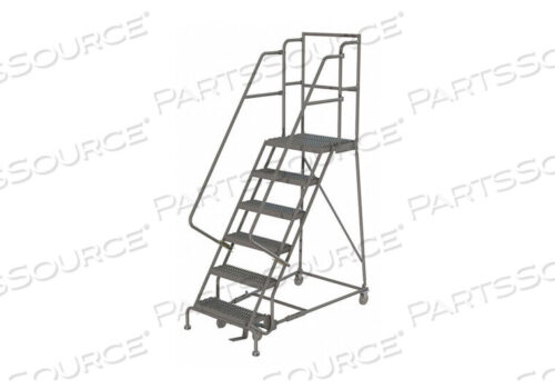 OEM#: KDSR105246ПЕРФОРИРОВАННАЯ 24W 5-СТУПЕНЧАТАЯ СТАЛЬНАЯ ЛЕСТНИЦА НА РОЛИКЕ 10D С ВЕРХНЕЙ СТУПЕНЬКОЙ от Tri-Arc