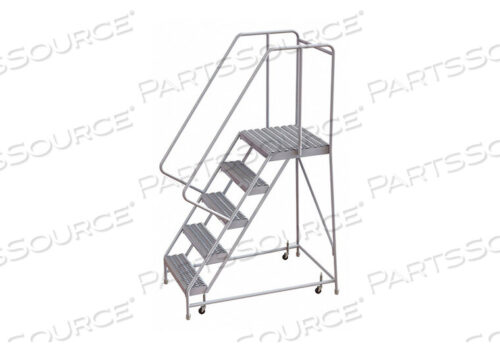 OEM#: WLAR105165-D45 АЛЮМИНИЕВАЯ ЛЕСТНИЦА НА КОЛЕСАХ, 16W GRIP ПРОСТУПЕНЬ, 21D ВЕРХНЯЯ СТУПЕНЬКА, 32 ПОРУЧНЯ от Tri-Arc