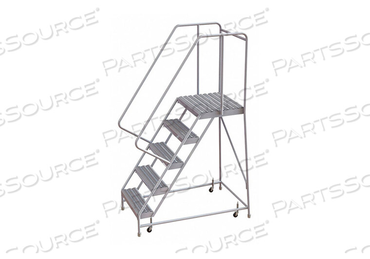 OEM#: WLAR105165-D45 АЛЮМИНИЕВАЯ ЛЕСТНИЦА НА КОЛЕСАХ, 16W GRIP ПРОСТУПЕНЬ, 21D ВЕРХНЯЯ СТУПЕНЬКА, 32 ПОРУЧНЯ от Tri-Arc