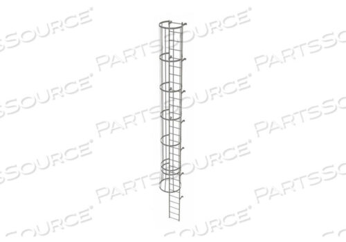 OEM#: WLFC1129FIXED LADDER W/ SAFETY CAGE STEEL 28 FT. by Tri-Arc