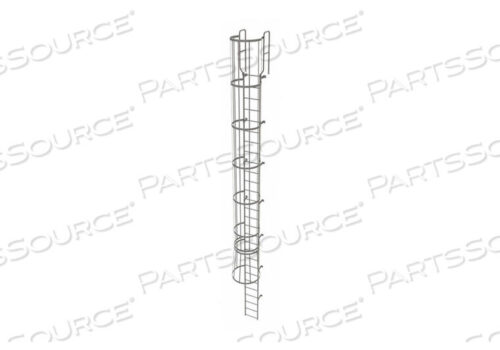 OEM#: WLFC122828 Проходная лестница со стальной решеткой, стационарная, серая, от Tri-Arc