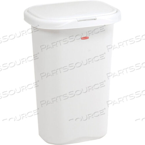 OEM#: FG5L5806WHTLINER LOCK SPRING TOP WASTEBASKET 5L58 52 QT, БЕЛЫЙ от Rubbermaid Cart