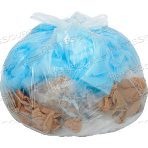 OEM#: RST404614CHEAVY DUTY CLEAR TRASH BAGS - 40-45 GAL, 1.4 MIL, 100 BAGS/CARSE от Napco Bag And Film