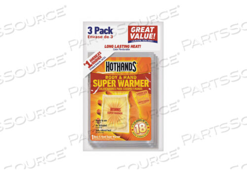 OEM#: HH11PDQГРЕЛКА ДЛЯ РУК 5 ДЮЙМОВ X 3-3/4 ДЮЙМА PK3 от HotHands