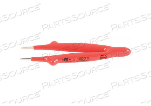 OEM#: 75210ИНСОЛИРОВАННЫЙ ПИНЦЕТ ПРЯМОЙ ТУПОЙ 5 от Wiha Tools