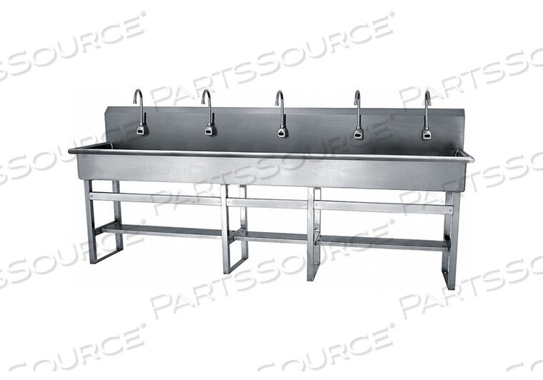 OEM#: 510FBWASH STATION 100 ДЮЙМОВ Д 20 ДЮЙМОВ ШИРИНА 18 ДЮЙМОВ В от Sani-Lav