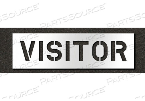 OEM#: STL-116-70834ТРАФАРЕТ ДЛЯ ТРОТУАРНОЙ ПЛАСТИКОВОЙ ИЗДЕЛИИ VISITOR 8 ДЮЙМОВ от RAE Products & Chemicals Corp.