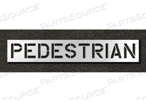 OEM#: STL-116-71225ТРАФАРЕТ ДЛЯ ПЕШЕХОДОВ, 12 ДЮЙМОВ, от RAE Products & Chemicals Corp.