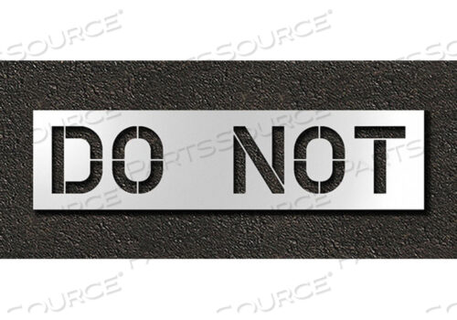 OEM#: STL-116-71235ТРАФАРЕТ ДЛЯ ТРОТУАРНОЙ ДОРОГИ НЕ ДОПУСКАЕТ 12 ДЮЙМОВ от RAE Products & Chemicals Corp.