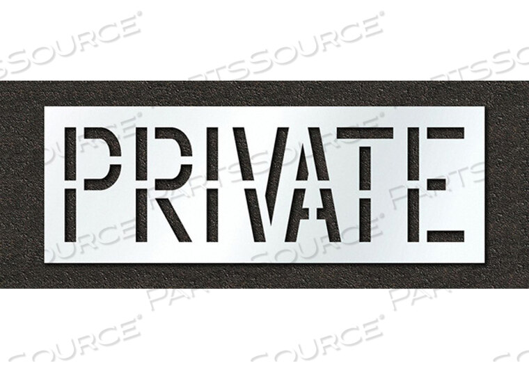 OEM#: STL-116-71829ТРАФАРЕТ ДЛЯ ТРОТУАРНОЙ ДЕКОРАЦИИ ЧАСТНЫЙ 18 ДЮЙМОВ от RAE Products & Chemicals Corp.