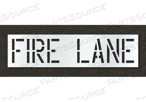 OEM#: STL-116-71831PAVEMENT STENCIL FIRE LANE 18 IN by RAE Products & Chemicals Corp.