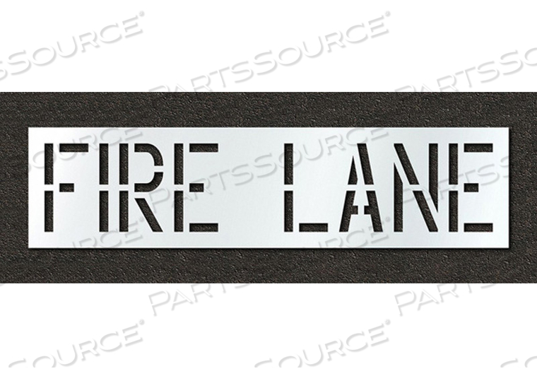 OEM#: STL-116-71831PAVEMENT STENCIL FIRE LANE 18 IN by RAE Products & Chemicals Corp.