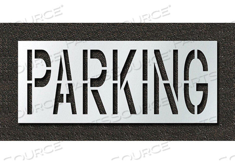 OEM#: STL-116-72422ТРАФАРЕТ ДЛЯ ПАРКОВКИ НА ТРОТУАР 24 ДЮЙМА от RAE Products & Chemicals Corp.