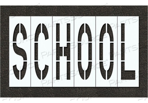 OEM#: STL-116-79623ТРАФАРЕТ ДЛЯ ТРОТУАРНОЙ ШКОЛЫ 96 ДЮЙМОВ от RAE Products & Chemicals Corp.
