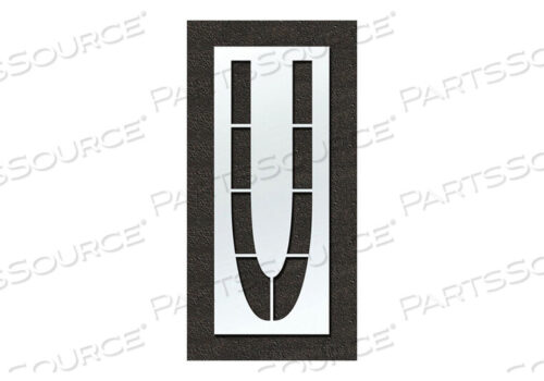 OEM#: STL-108-F144UAIRPORT PAVEMENT STENCIL U 144 IN by RAE Products & Chemicals Corp.