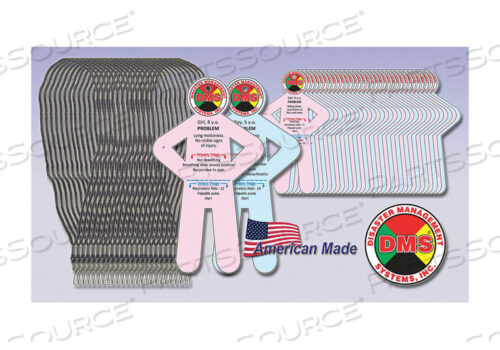 OEM#: DMS-05873КАРТЫ ПОСТРАДАВШИХ ДЕТЕЙ PK32 от Disaster Management Systems (DMS)