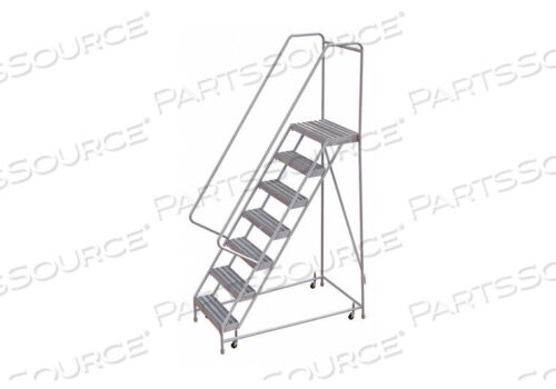 OEM#: WLAR1071647 АЛЮМИНИЕВАЯ ЛЕСТНИЦА НА КОЛЕСАХ, 16W РЕБРИСТЫЕ СТУПЕНЬКИ, 30 ПОРУЧНЕЙ от Tri-Arc