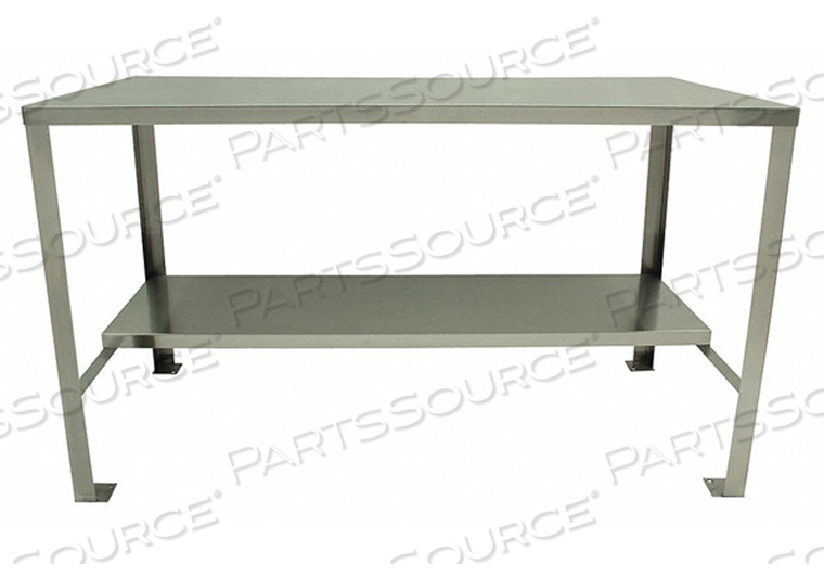 OEM#: YE372ВЕРСТАК С НИЖНЕЙ ПОЛКОЙ, 14 GA. 430 СЕРИЯ НЕРЖАВЕЮЩАЯ СТАЛЬ, 72WX30D от Jamco