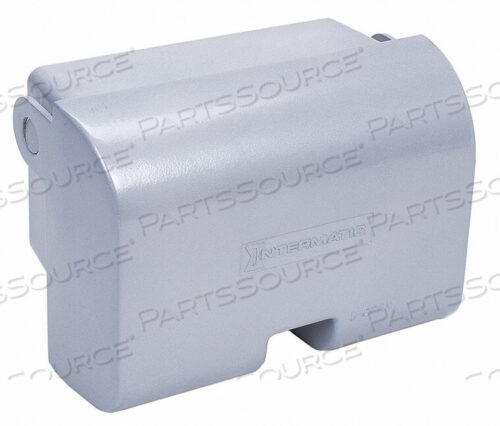 OEM#: WP1010HMXDWEATHERPROOF RECEPTACLE COVER, 3.25 IN. H X 5.75 IN. W X 3.12 IN. D, ALUMINUM, GRAY by Intermatic
