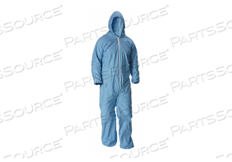 OEM#: LS7428-4XBКОМБИНЕЗОН С КАПЮШОНОМ ЭЛАСТИЧНЫЙ СИНИЙ 4XL от Lakeland