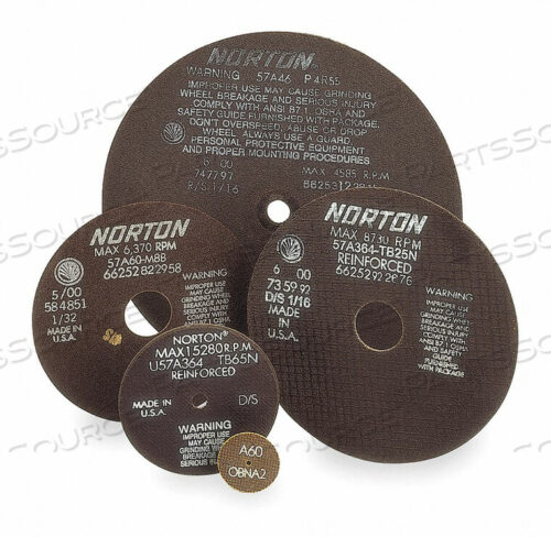 OEM#: 66252922983CUTOFF WHL 57A60-M8B 7 X.035 X1-1/4 от Norton | Saint-Gobain Abrasives