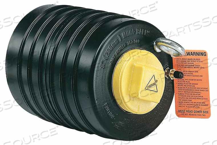 OEM#: 262080CHERNE 8 MUNI-BALL PLUG 3 BYPASS, 13 PSI, 30 FT от Oatey