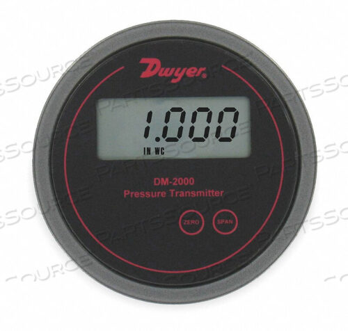 OEM#: DM-2005-LCDПРЕСС-ПРЕОБРАЗОВАТЕЛЬ ЖК-ДИСПЛЕЙ ОТ 0 ДО 2 ДЮЙМОВ ВОДНОГО СТОЛБА от Dwyer Instruments