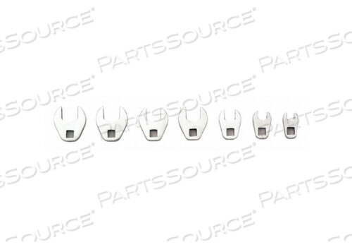 OEM#: J47000MCFCROWFOOT НАБОР ГОЛОВОК ОТКРЫТЫЙ КОНЕЦ 1/4 DR 7 ШТ. от Proto