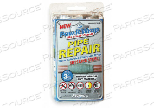 OEM#: FPW3132CSКОМПЛЕКТ ДЛЯ РЕМОНТА СТЕКЛОВОЛОКНА 3 X 132 В СЕРОМ ЦВЕТЕ от Fernco