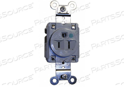 OEM#: HBL8210GYRECEPTACLE SINGLE 15A 5-15R 125V GRAY от Hubbell Incorporated, Wiring Device-Kellums