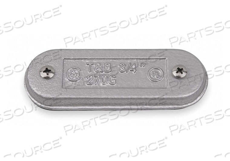 OEM#: 570SCONDUIT BODY COVER 1-1/2 ДЮЙМА. CLIP ON от Thomas & Betts